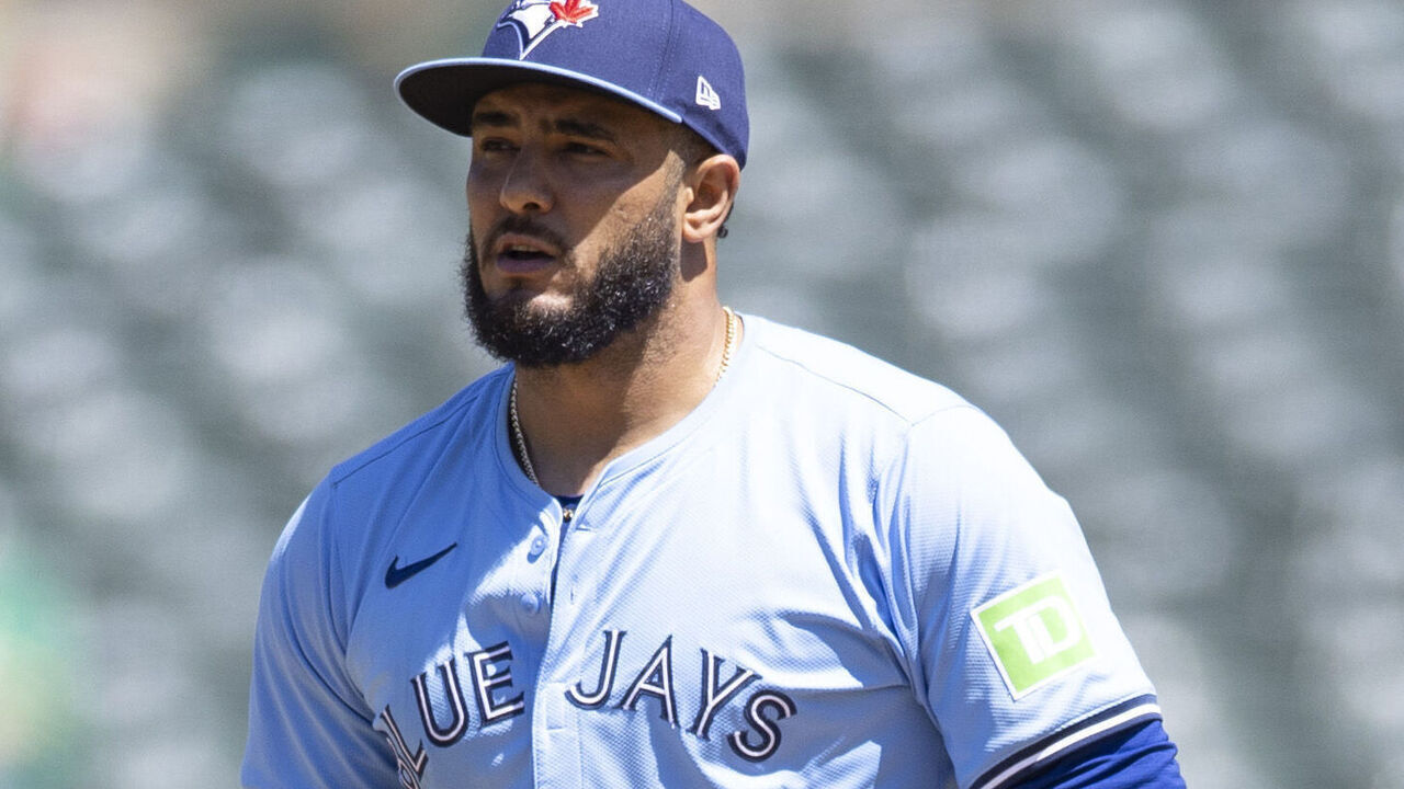 OAKLAND, CA - JUNE 9: Yimi Garcia #93 of the Toronto Blue Jays during the game against the Oakland Athletics at the Oakland Coliseum on June 9, 2024 in Oakland, California. The Blue Jays defeated the Athletics 6-4.