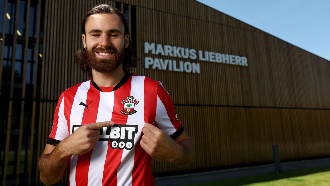 SOUTHAMPTON, ENGLAND - JULY 30: Southampton FC complete the signing of Ben Brereton Diaz on a long term contract, pictured at the Staplewood Campus on July 30, 2024 in Southampton, England.