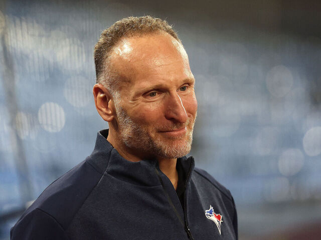 TORONTO, ON - JUNE 9 - Blue Jays President Mark Shapiro as the Toronto Blue Jays fall the Minnesota Twins 3-2 in ten innings at Rogers Centre in Toronto. June 9, 2023. (Steve Russell/Toronto Star via Getty Images)