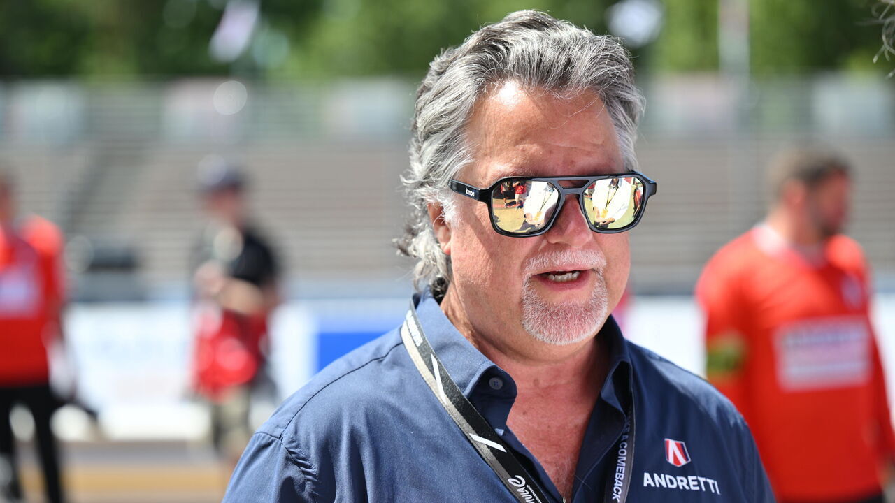 PORTLAND, OREGON - JUNE 28: Michael Andretti, Owner, Andretti Global prior to the Portland E-Prix, round 13 of the 2024 FIA Formula E World Championship at Portland International Raceway on June 28, 2024 in Portland, Oregon.