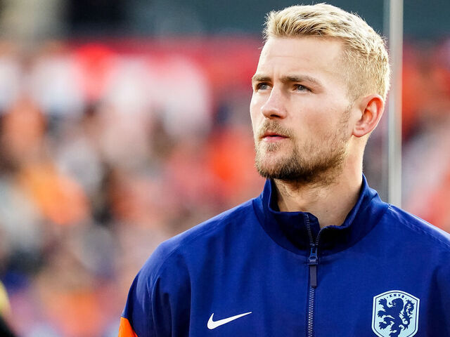 ROTTERDAM, NETHERLANDS - JUNE 6: Matthijs de Ligt of the Netherlands looks on prior to the international friendly match between Netherlands and Canada at De Kuip on June 6, 2024 in Rotterdam, Netherlands.