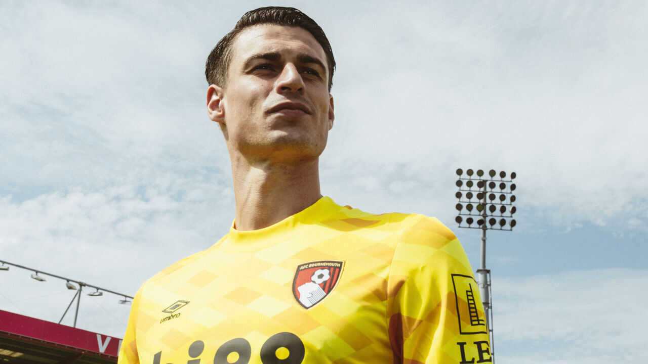 BOURNEMOUTH, ENGLAND - AUGUST 29: AFC Bournemouth unveil new signing Kepa Arrizabalaga on August 29, 2024 in Bournemouth, England.