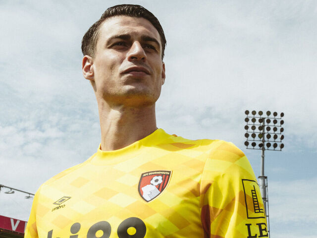 BOURNEMOUTH, ENGLAND - AUGUST 29: AFC Bournemouth unveil new signing Kepa Arrizabalaga on August 29, 2024 in Bournemouth, England.