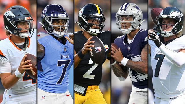 By the numbers: The historically bad QB draft classes of 2021, '22