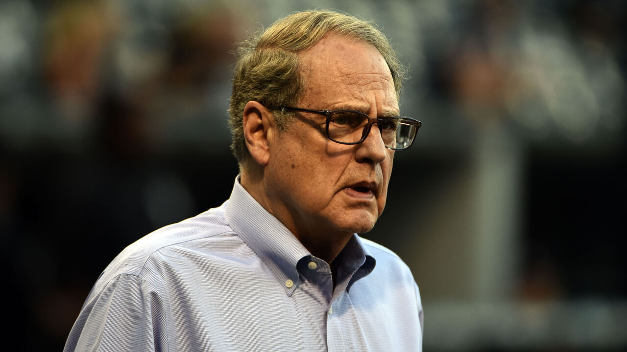 CHICAGO, IL - AUGUST 24: Jerry Reinsdorf on the field before a interleague game between the Chicago White Sox and the Philadelphia Phillies on August 24, 2016 at U.S. Cellular Field in Chicago, Illinois.