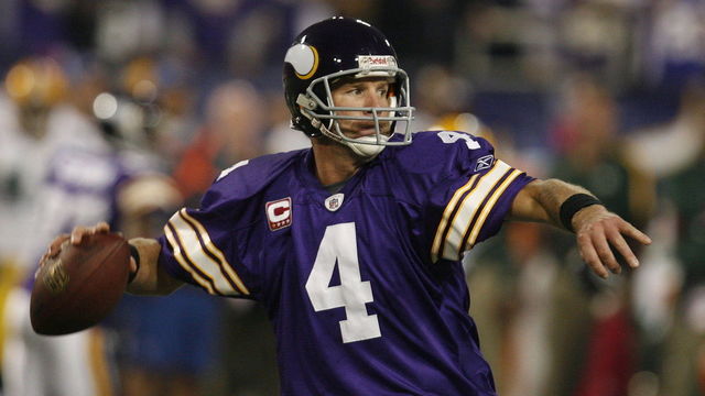 Favre hopes to see Vikings do what he couldn't - take down Saints