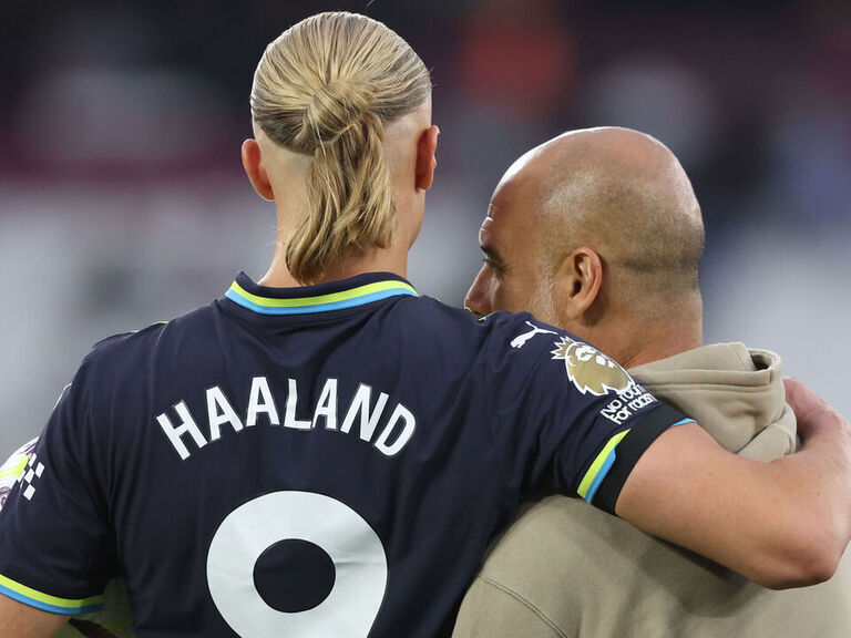 Guardiola tips Haaland to improve as 100th Man City goal beckons Guardiola tips Haaland to improve as 100th Man City goal beckons