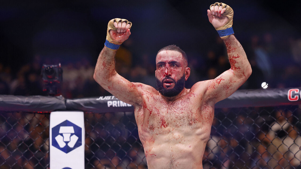 Belal Muhammad beats Leon Edwards (Not Pictured) during the Welterweight title bout at the Co-op Live Arena, Manchester. Picture date: Saturday July 27, 2024.