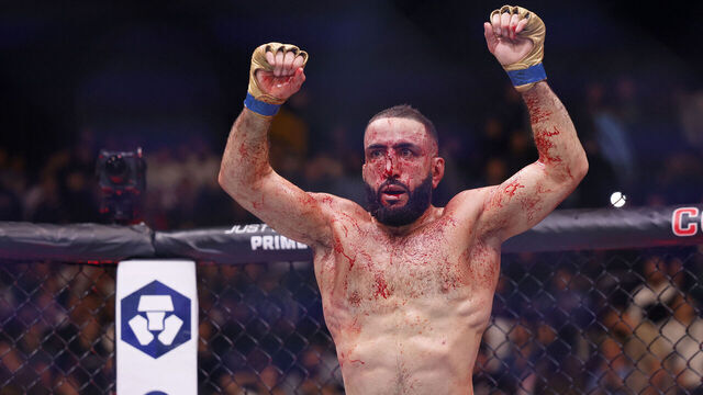 Belal Muhammad beats Leon Edwards (Not Pictured) during the Welterweight title bout at the Co-op Live Arena, Manchester. Picture date: Saturday July 27, 2024.