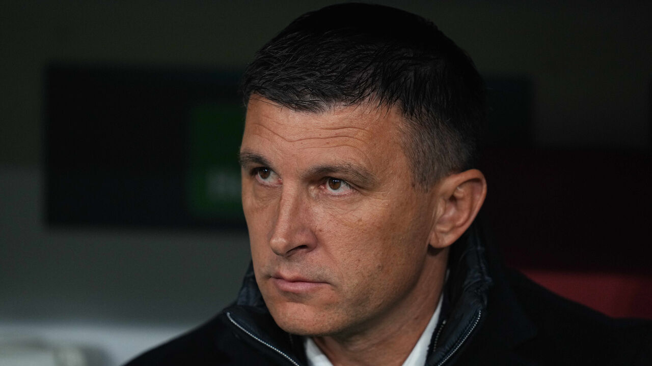 Sergej Jakirovi of GNK Dinamo looks on during the Champions League Round 1 match between Bayern Munich v Dinamo Zagreb, at the Allianz Arena, in Munich, Germany, on September 17, 2024.