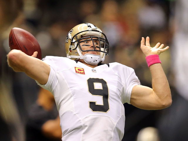 Drew Brees reaches 40,000 career passing yards with Saints