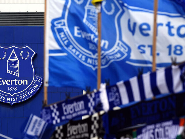 A general view outside the ground during the Premier League match at Goodison Park, Liverpool. Picture date: Saturday August 17, 2024.