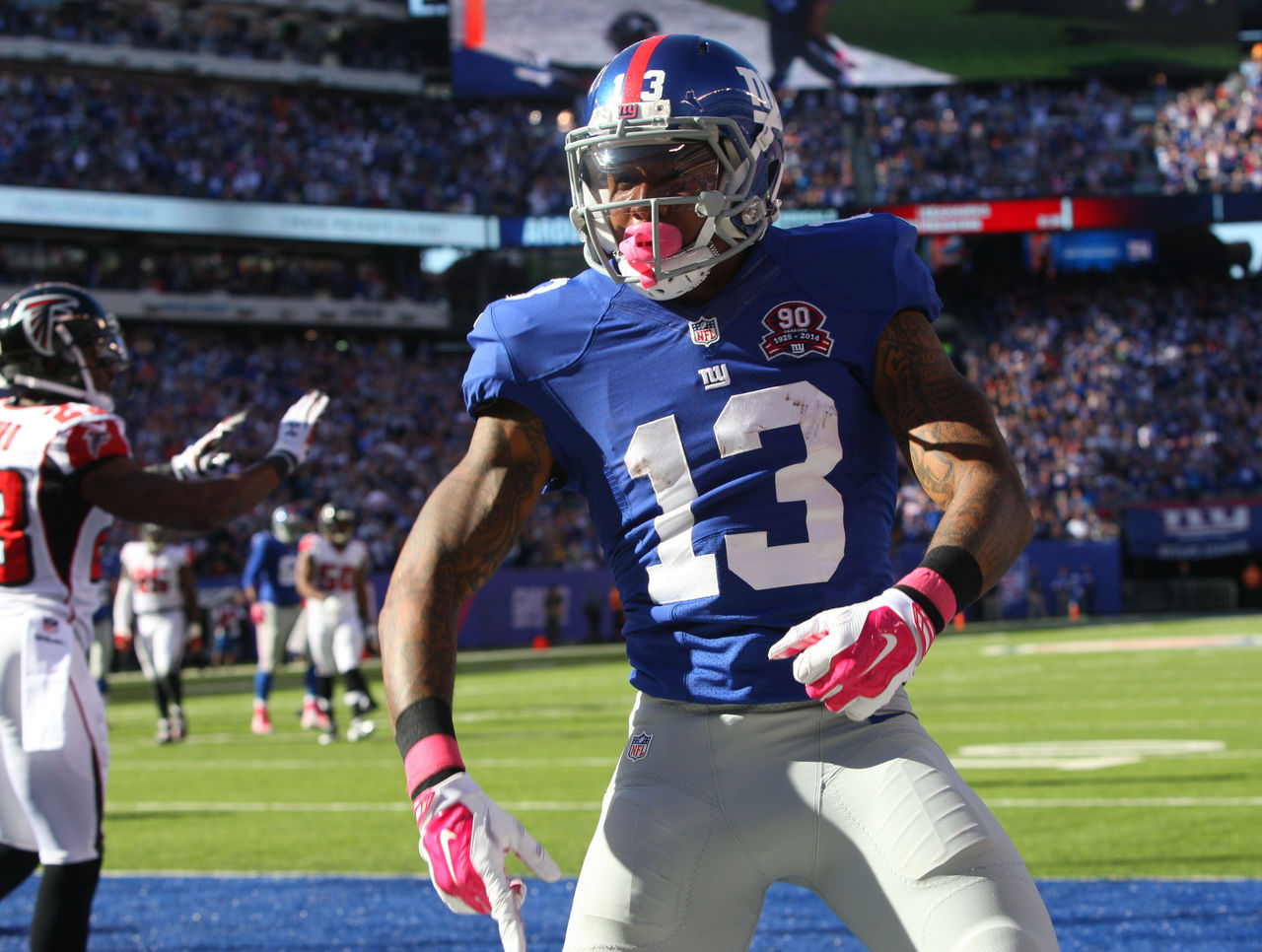 Giants' Odell Beckham Jr. is the best in the league after the catch 