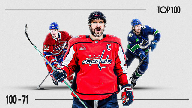 Top 100 NHL players: 100-71