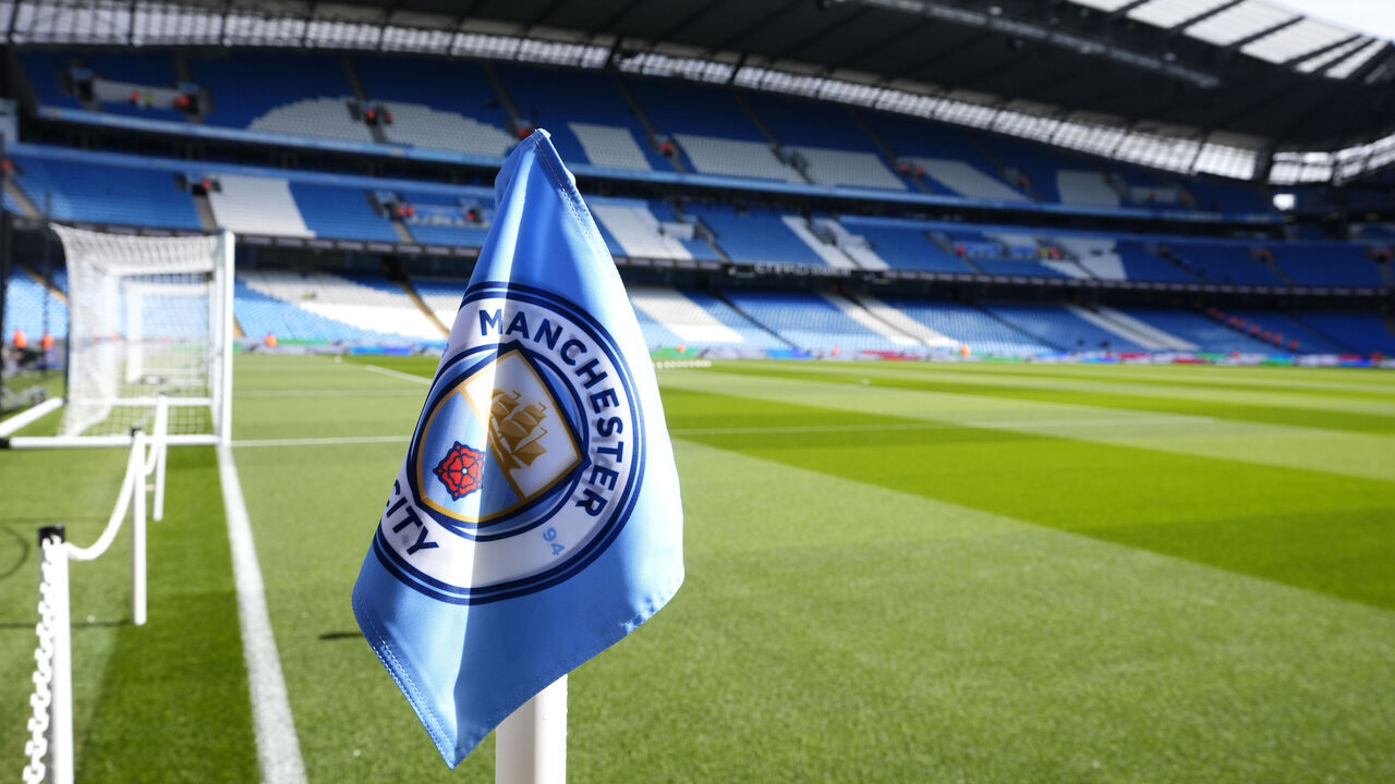A general view from inside the stadium before the Premier League match at Etihad Stadium, Manchester. Picture date: Saturday September 14, 2024.