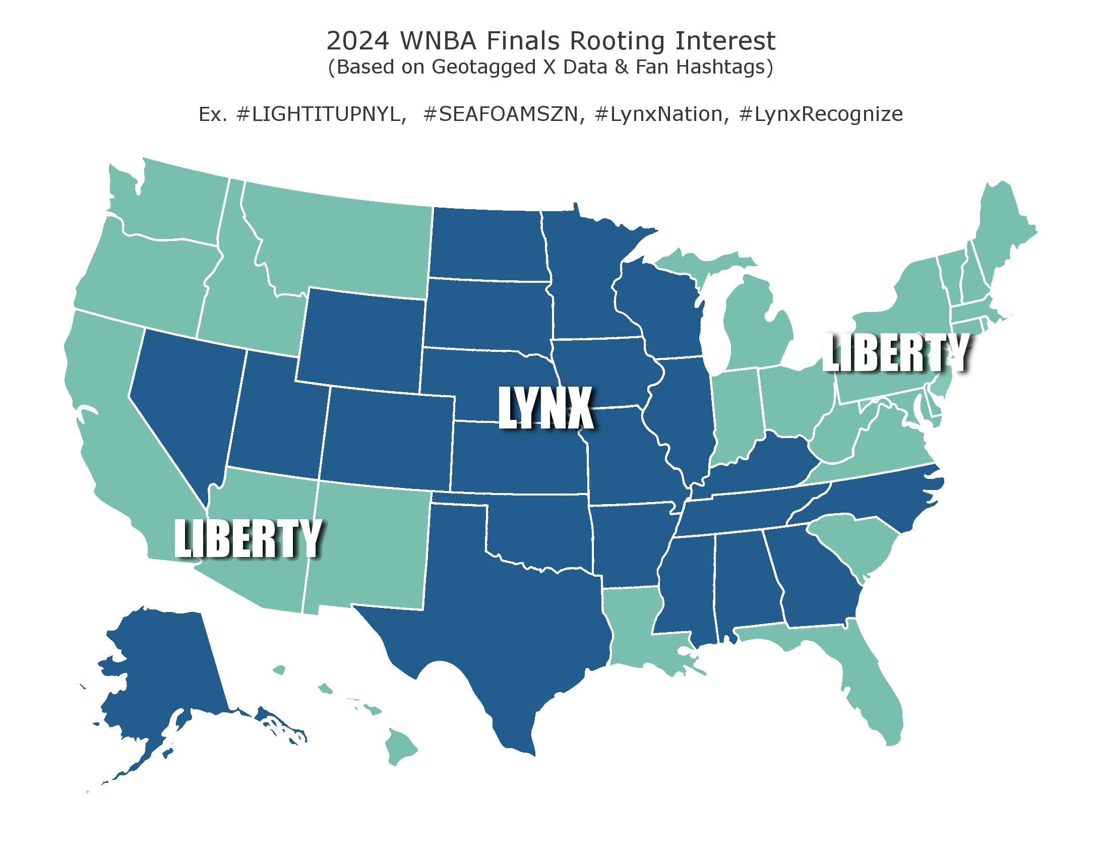 Wnba Realignment Map Wnba Team Map