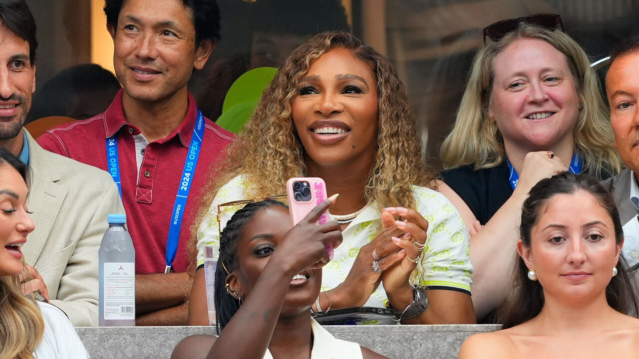 NEW YORK, NEW YORK - SEPTEMBER 01: Serena Williams attends day 7 of the 2024 US Open Tennis Championships on September 1, 2024 in Flushing, New York City.