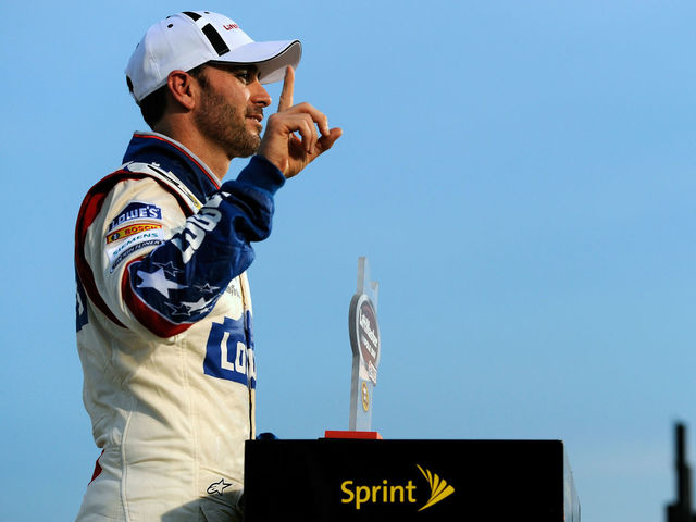 Johnson tops Charlotte Motor Speedway driver rating list