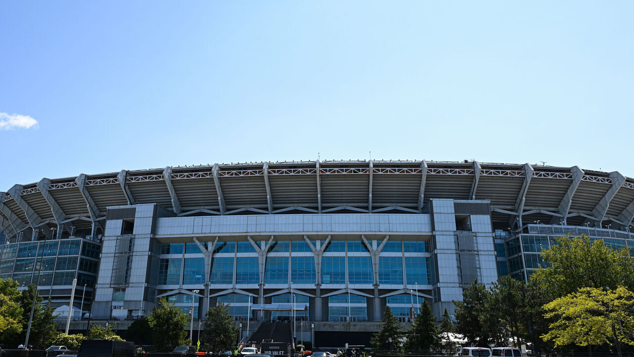 CLEVELAND, OHIO - SEPTEMBER 08: A view of the stadium prior to a game between the Dallas Cowboys and the Cleveland Browns at Huntington Bank Field on September 08, 2024 in Cleveland, Ohio.