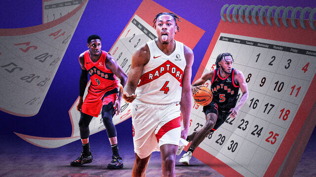 The Raptors' early-season schedule should help their rebuilding plans