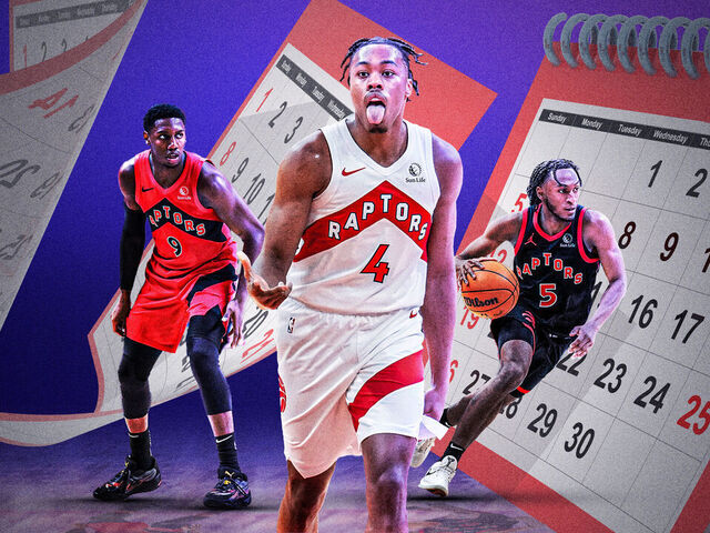 The Raptors' early-season schedule should help their rebuilding plans