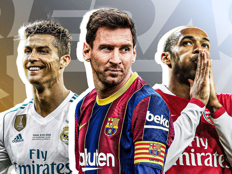 The 5 greatest soccer players of the last 25 years The 5 greatest soccer players of the last 25 years