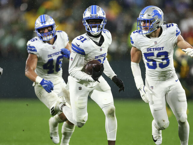 Kerby Joseph's pick-6 helps Lions beat Packers and take ...