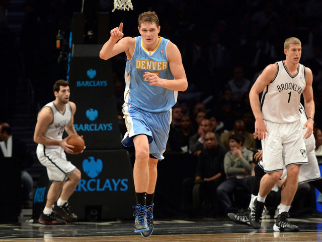 Cavaliers acquire Mozgov from Nuggets for 2 first-round picks