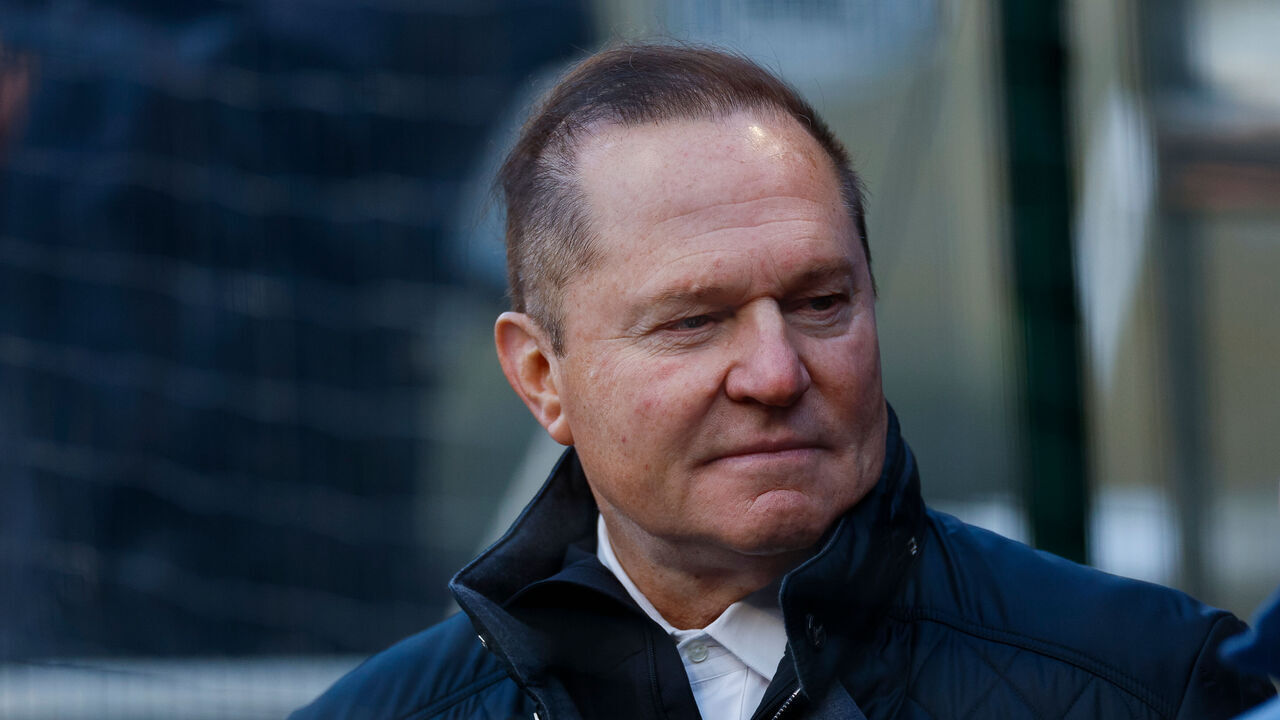 ANAHEIM, CALIFORNIA - APRIL 5: Agent Scott Boras in attendance for an opening day game between the Boston Red Sox and the Los Angeles Angels at Angel Stadium of Anaheim on April 5, 2024 in Anaheim, California.