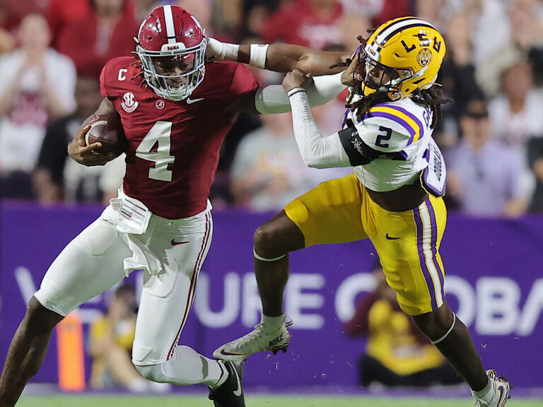 Milroe Runs For 4 TDs To Lift No. 11 Alabama To Rout Over No. 15 LSU ...