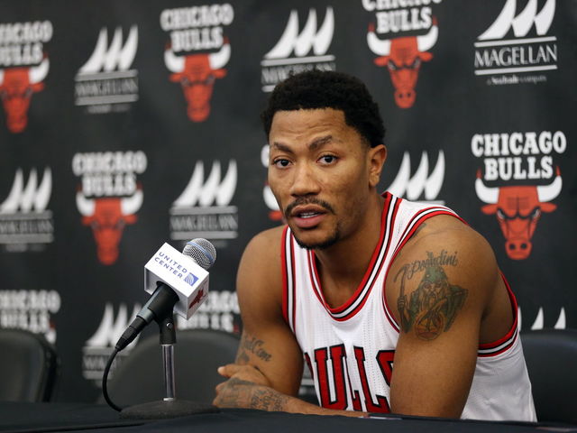 Bulls' Rose on whether he'll return this season: 'That's the plan'