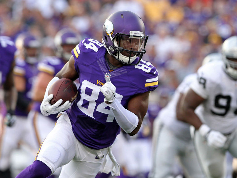 Young WR Cordarrelle Patterson at vital stage with Vikings