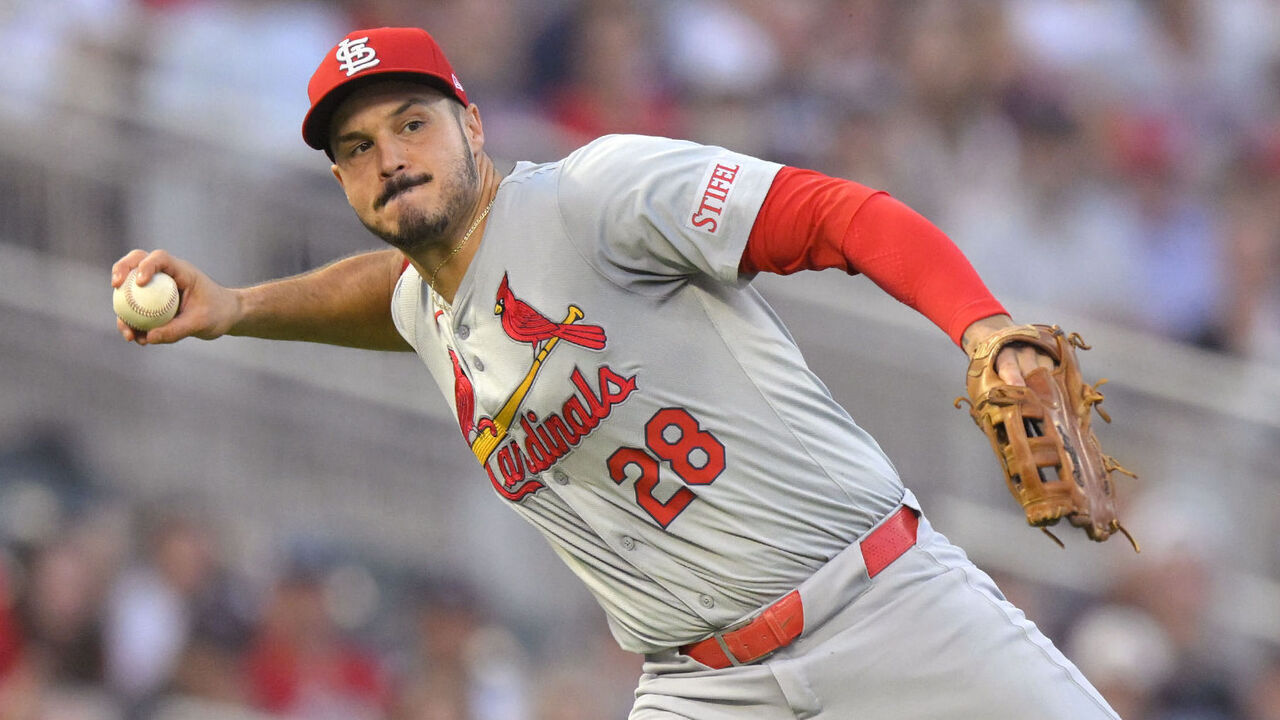 MINNEAPOLIS, MN - AUGUST 23: St. Louis Cardinals infielder Nolan Arenado (28) throws to first during a MLB game between the Minnesota Twins and St. Louis Cardinals on August 23, 2024, at Target Field in Minneapolis, MN.