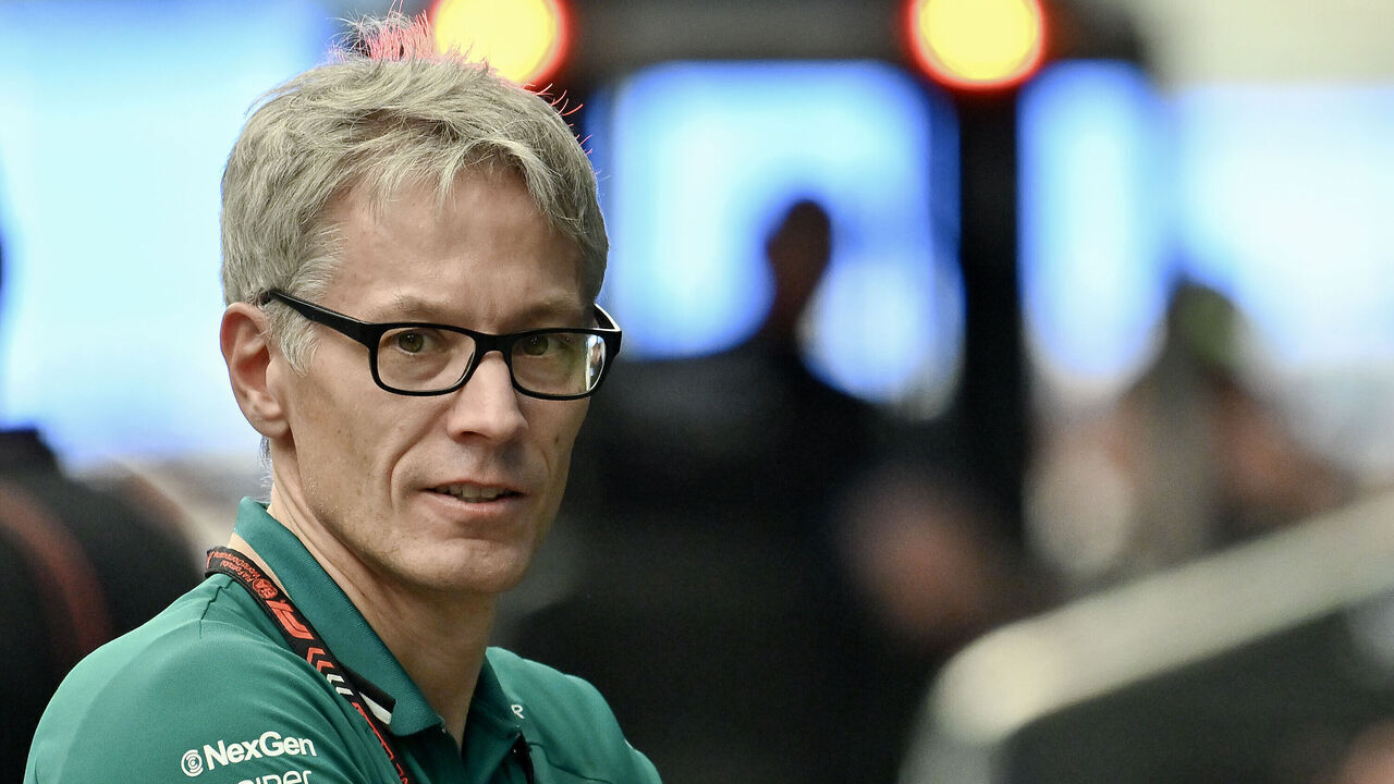 SAO PAULO, BRAZIL - OCTOBER 31: Mike Krack of Luxembourg and Aston Martin Aramco F1 Team during previews ahead of the F1 Grand Prix of Brazil at Autodromo Jose Carlos Pace on October 31, 2024 in Sao Paulo, Brazil.