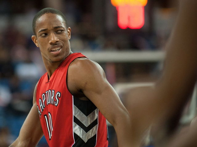 VIDEO: Raptors' DeRozan ejected after flagrant-2 foul