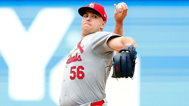 MINNEAPOLIS, MINNESOTA - AUGUST 25: Ryan Helsley #56 of the St. Louis Cardinals delivers a pitch against the Minnesota Twins in the ninth inning at Target Field on August 25, 2024 in Minneapolis, Minnesota. The Cardinals defeated the Twins 3-2.