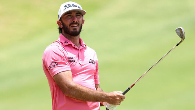 SUN CITY, SOUTH AFRICA - DECEMBER 05: Max Homa of USA hits his second shot on the 3rd hole on day one of the Nedbank Golf Challenge 2025 at Gary Player CC on December 05, 2024 in Sun City, South Africa.