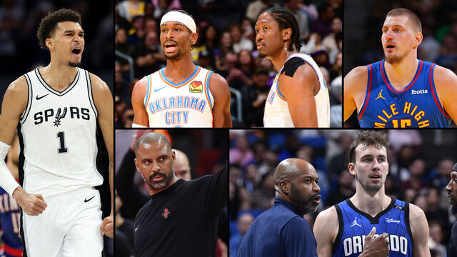 NBA awards watch: Early leaders in race for MVP, ROY, more