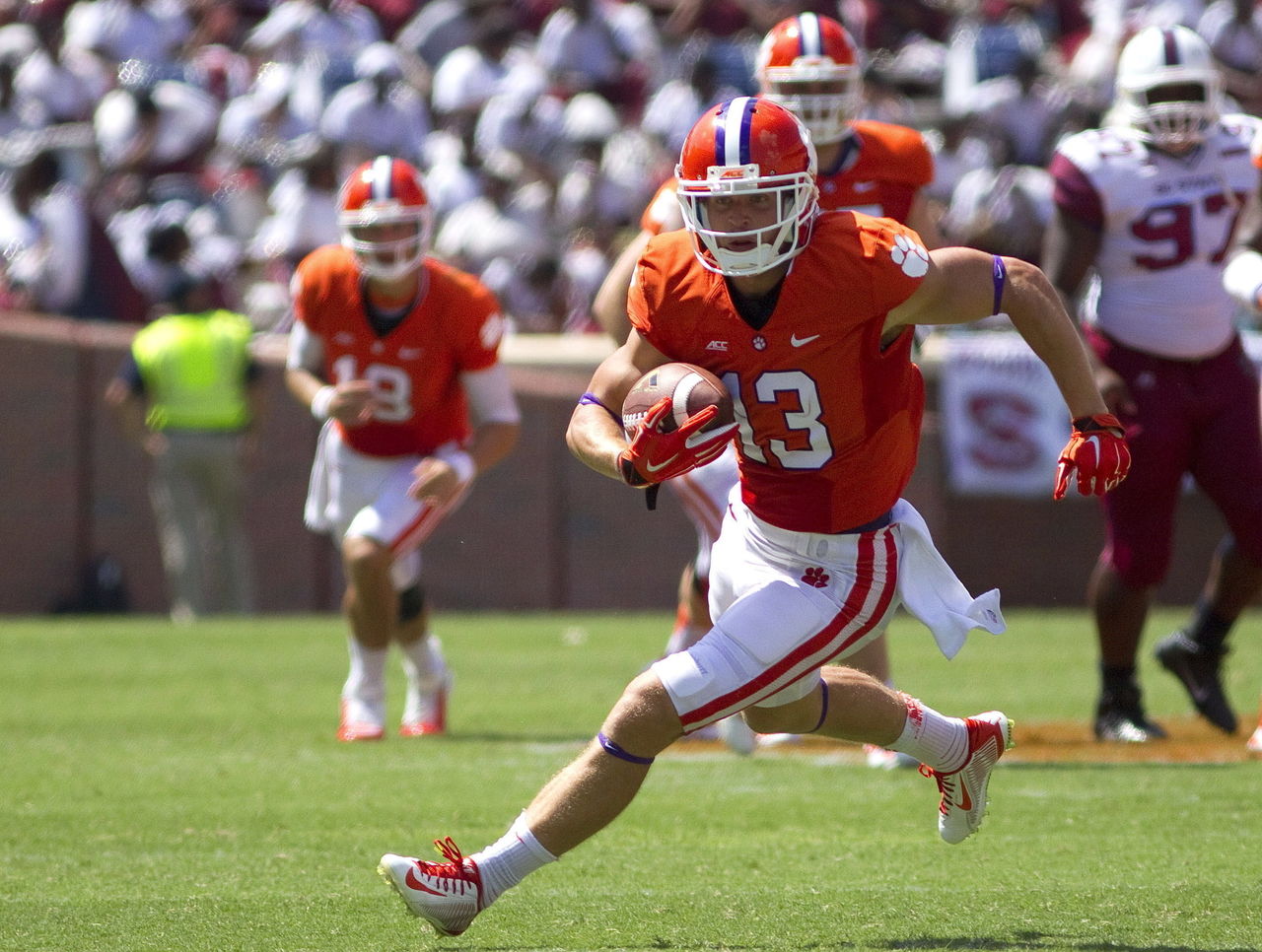 Adam Humphries' punt return for touchdown against Louisville has Clemson's  special teams eager for more