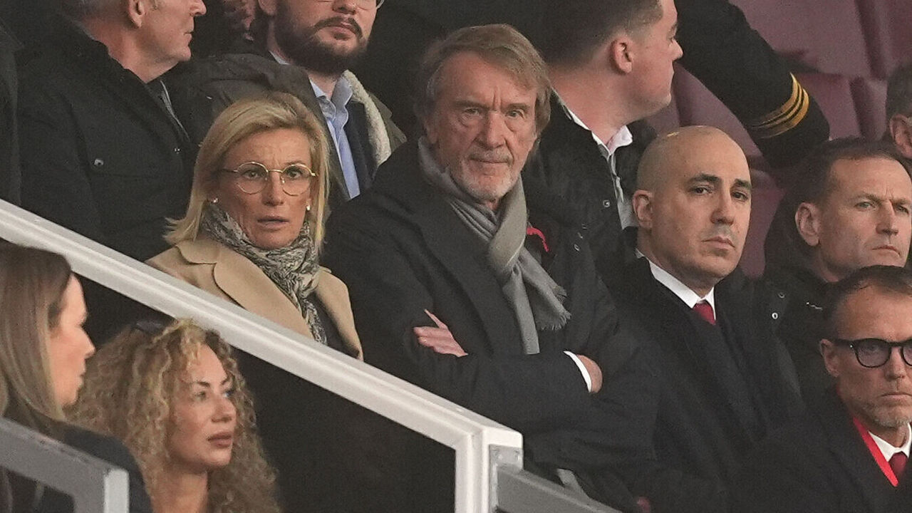 Sir Jim Ratcliffe, Ineos CEO and minority shareholder at Manchester United in the stands during the Premier League match at Old Trafford, Manchester. Picture date: Sunday November 10, 2024.
