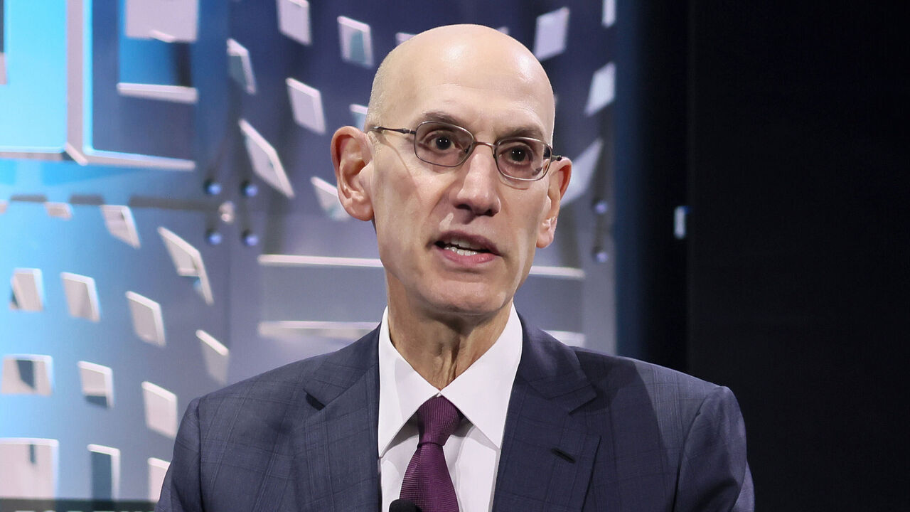 NEW YORK, NEW YORK - NOVEMBER 11: Adam Silver, Commissioner, National Basketball Association speaks onstage during the Growing the Game panel, at the Fortune Global Forum on November 11, 2024 in New York City.