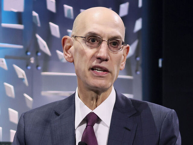 NEW YORK, NEW YORK - NOVEMBER 11: Adam Silver, Commissioner, National Basketball Association speaks onstage during the Growing the Game panel, at the Fortune Global Forum on November 11, 2024 in New York City.