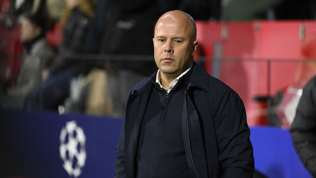 Liverpool's Dutch manager Arne Slot is pictured before the UEFA Champions League, league phase football match between Girona FC and Liverpool FC at the Montilivi stadium in Girona on December 10, 2024.