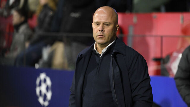 Liverpool's Dutch manager Arne Slot is pictured before the UEFA Champions League, league phase football match between Girona FC and Liverpool FC at the Montilivi stadium in Girona on December 10, 2024.