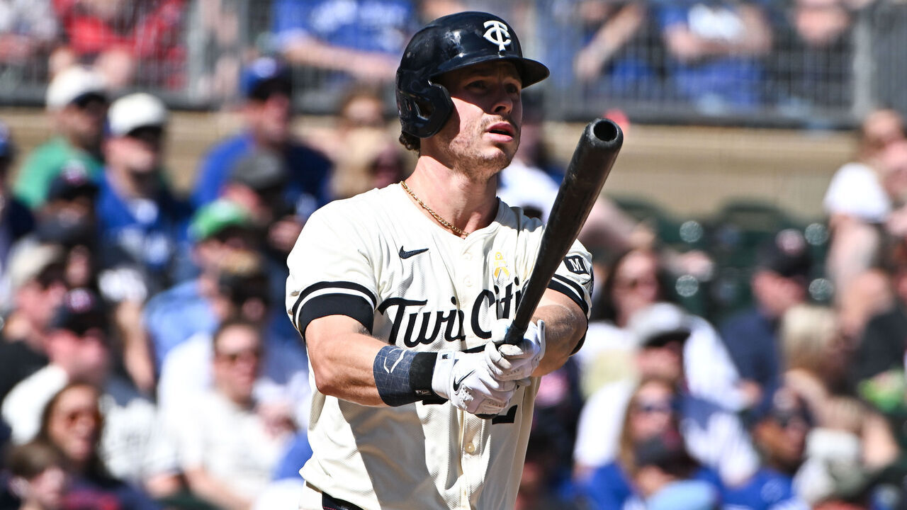 MINNEAPOLIS, MINNESOTA - SEPTEMBER 1: Max Kepler #26 of the Minnesota Twins bats in the fourth inning of the game against the Toronto Blue Jays at Target Field on September 1, 2024 in Minneapolis, Minnesota.