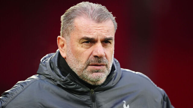 Tottenham Hotspur manager Ange Postecoglou during the Premier League match at the City Ground, Nottingham. Picture date: Thursday December 26, 2024.