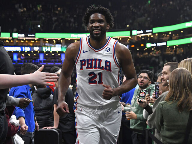 Embiid fined $75K for making obscene gestures vs. Celtics | theScore