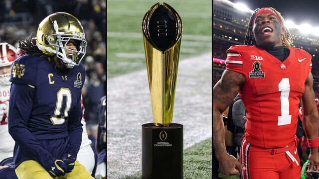 Title-game matchup highlights safety net of 12-team CFP