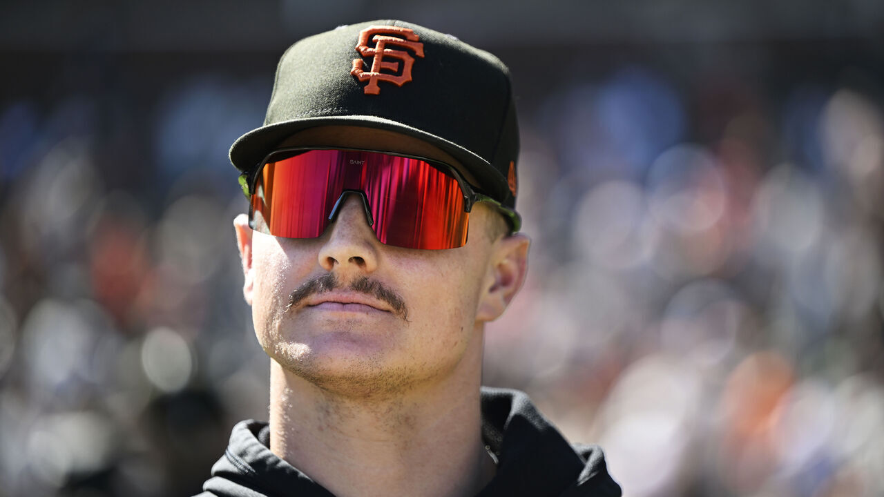 SAN FRANCISCO, CALIFORNIA - SEPTEMBER 29: Matt Chapman #26 of the San Francisco Giants stands on the field after their game against the St. Louis Cardinals at Oracle Park on September 29, 2024 in San Francisco, California.