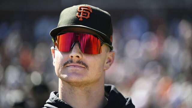 SAN FRANCISCO, CALIFORNIA - SEPTEMBER 29: Matt Chapman #26 of the San Francisco Giants stands on the field after their game against the St. Louis Cardinals at Oracle Park on September 29, 2024 in San Francisco, California.